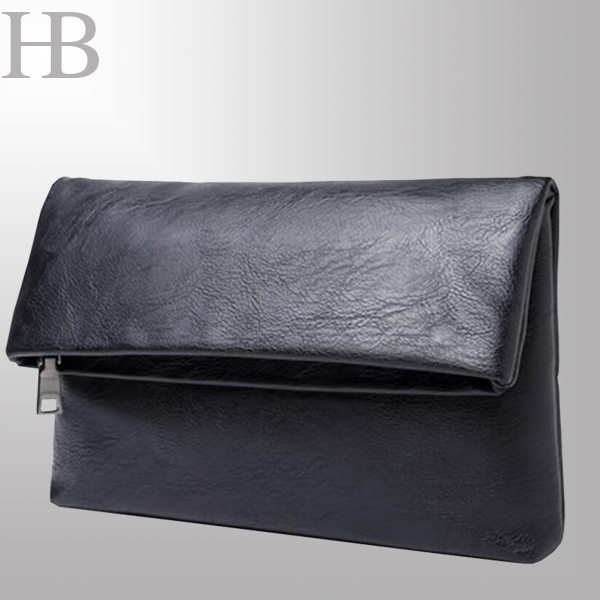 Foldable Ladies Clutch Bag with Magic Clip