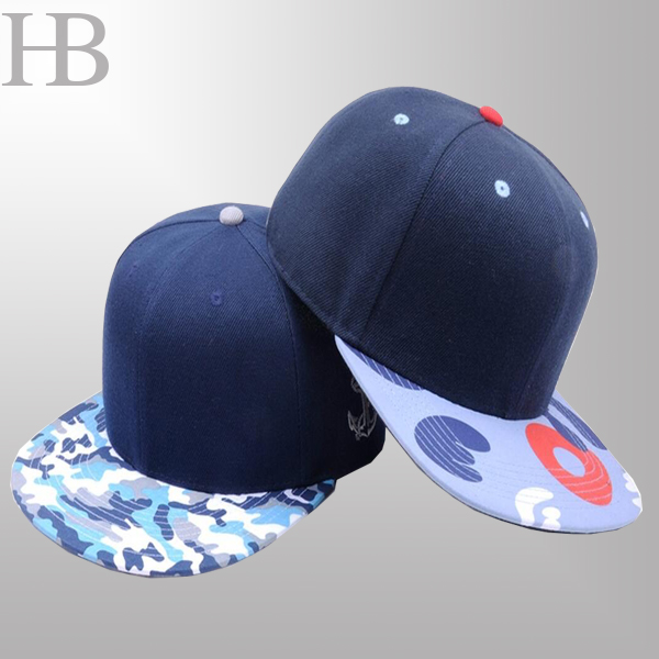 Acrylic 6 Panel snapback hat