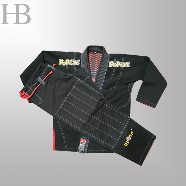 Suparaito BJJ Gi XTR 12oz Edition Black Custom Logo